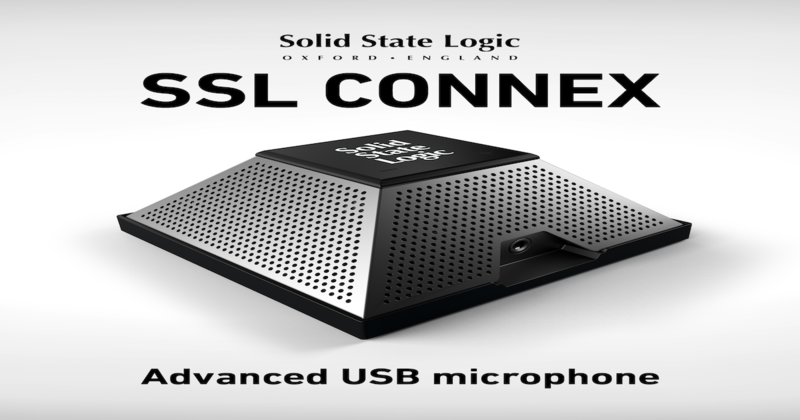 コンデンサーマイクSOLID STATE LOGIC (SSL) CONNEX　USBマイク